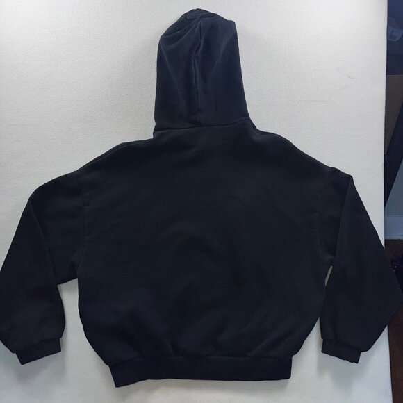 Fear Of God Essentials Black Hoodie Pullover Sweatshirt Oversized Fit S Cotton - Picture 6 of 12